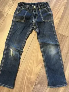 ミキハウス　ダブルビー　120 ジーンズ