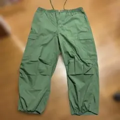 GU カーゴパンツ XXL オリーブグリーン