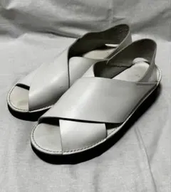 RAD MUSICIAN ラッドミュージシャン　サンダル　ブラック✖ホワイト LAD MUSICIAN（ラッドミュージシャン）の「GURKHA SANDAL（サンダル