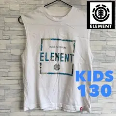 ELEMENT エレメント キッズ ノースリーブ ホワイト 130のサムネイル