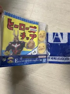 ヒロアカ ヒーローズチップ ポーチ クリップ 雄英高校 タオル オールマイト