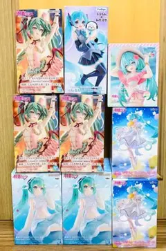 新品未開封 初音ミク 桜ミク フィギュア まとめ売り 7体セット - メルカリ