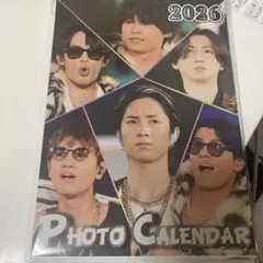 SixTONES　2026年フォトカレンダー 卓上カレンダー　ストーンズ