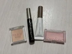 コスメ4点まとめ売り❤️パウダー、マスカラ、チーク