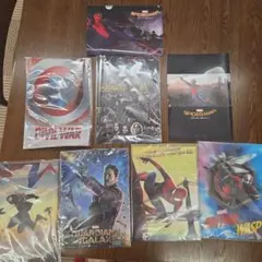 マーベルキャラクタークリアファイル8枚セット