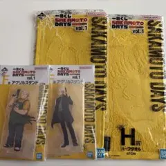 SAKAMOTO DAYS1番くじ アクスタ・ハーフタオルまとめ売り