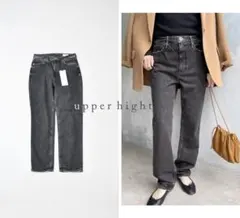 新品 upper hights THE KELLY ハイライズストレートデニム