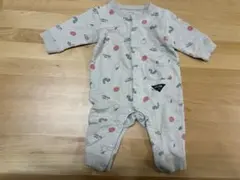 エリックカール はらぺこあおむし ロンパース 長袖 総柄 70