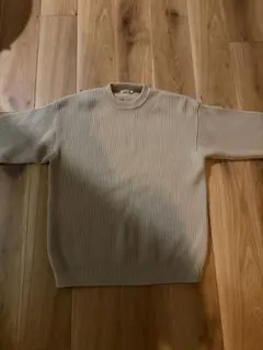 AURALEE SUPER FINE WOOL RIB KNIT