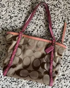 COACH  トートバッグ  ピンク  SALE‼️