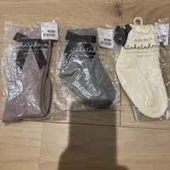 バースデイ　靴下　リボン　フリル　9-15