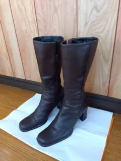 ing　ロングブーツ　24cm　ブラウンのサムネイル