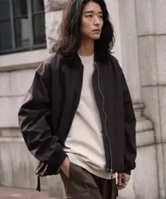 WYM DETACHABLE NYLON GABA FLIGHT BLOUSON