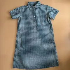 몽벨 윅. 드라이 터치 쇼트 슬리브 드레스