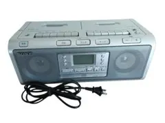 カセット再生OK（A）SONY ダブルラジカセ CFS-W90 514レトロ - メルカリ