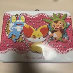 ポケモンカードゲームXY はじめてセットDX forガール ポケカ 缶ケースのみ はじめてセットDX」「はじめてセットDX forガール」 | ポケモンカード