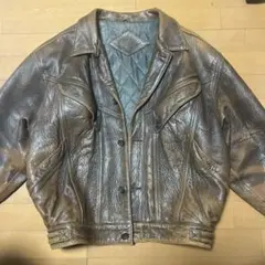 Whisper ブラウンレザージャケット