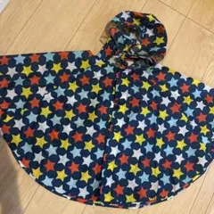 ベビー星柄レインコート