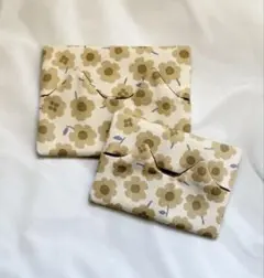 送料込み　猫　普通サイズ&ミニサイズ　ポケットティッシュケース　おそろい　親子