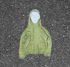 美品△モンベル Exlight Jacket ナイロンジャケット 黄 XLサイズ 