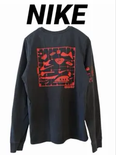 極美品　NIKE ナイキ　長袖Tシャツ　NSW Mech Air 黒　M