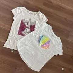 GAP KIDS Tシャツ 2枚セット (L, M)