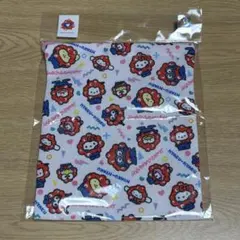 【新品未使用】サンリオ×ミャクミャク 巾着 総柄 大阪万博
