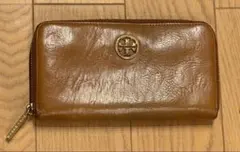Tory Burch ブラウンレザー長財布