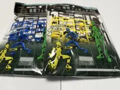 セリア 戦闘フィギュア バトルフィギュア　黄、青　２種セット