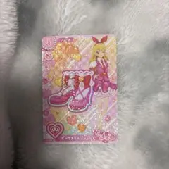 アイカツ　星宮いちご ピンクステージシューズ アイカツ カード