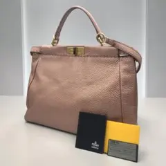 【美品】FENDI セレリア ピーカブー ラージ ハンドバッグ ショルダーバッグのサムネイル