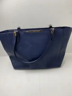 【状態考慮】COACH コーチ F29002 トートバッグ レザー ネイビー