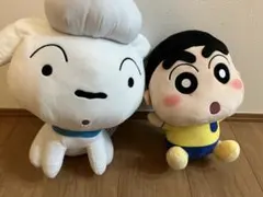 クレヨンしんちゃん　オラたちの恐竜日記 シロ　ぬいぐるみ