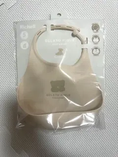 リッチェル Gelato Pique お食事エプロン ベージュ