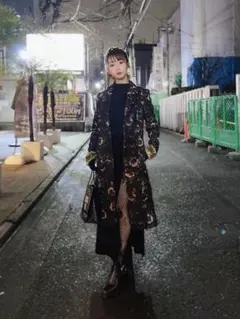 ZARA ロングコート 大谷映美里着用