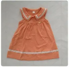 ★アプレレクール★襟付き　上品　ノースリーブワンピース　80cm