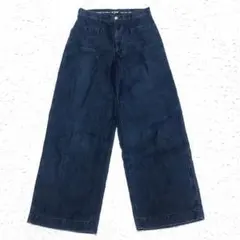 45R ハイウエスト ペインター デニムパンツ 2 M ネイビー 紺 ベイカーのサムネイル