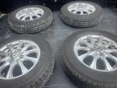 エブリィワゴンDA18W純正 新車外し14インチ タイヤ、ホイール4本セット
