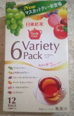 日東紅茶 6 Variety Pack 12袋入りのサムネイル