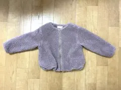 美品　西松屋　CLASIC ボアジップアップアウター　110