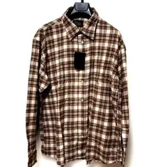 新品FIRST DOWN チェック柄シャツ LL