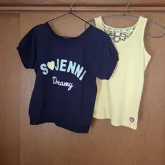 S.JENNI トレーナーセット ネイビー・イエロー 160・XL(150)