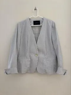 ストライプ　ジャケット