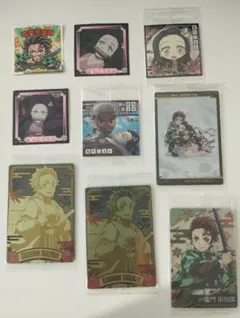 鬼滅の刃 トレーディングカード＆シールセット