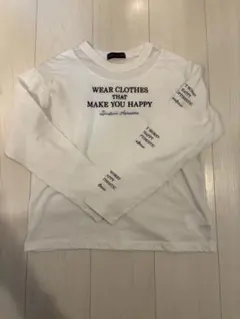 美品！lovetoxic 長袖カットソー S ホワイト