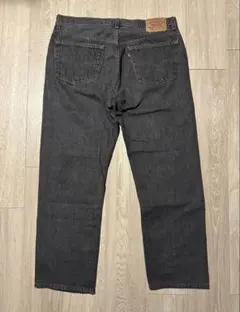 激レア Levi's 501 先染めブラックデニム W38 L30