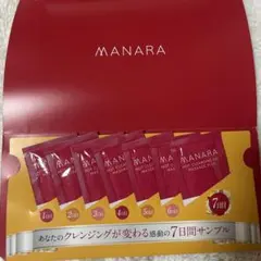 【新品・未使用】マナラ ホットクレンジングゲル マッサージプラス 7日間サンプルのサムネイル