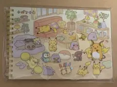 ポケモンセンター ポケナセ A5リングノート　十ポケ十色　ピカチュウ
