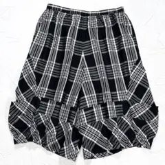 美品✨モユル センソユニコ 変形 ワイドパンツ コクーン ストライプ