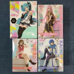 初音ミク 巡音ルカ MEIKO KAITO フィギュア ぬースト 美少女